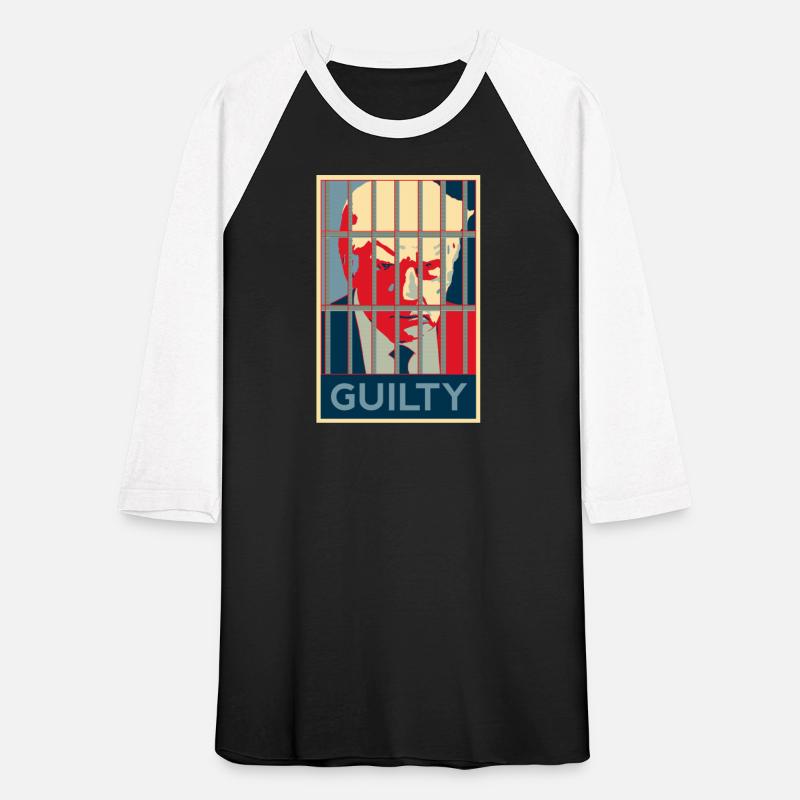 Trump mug shot Guilty Obama HOPE poster style