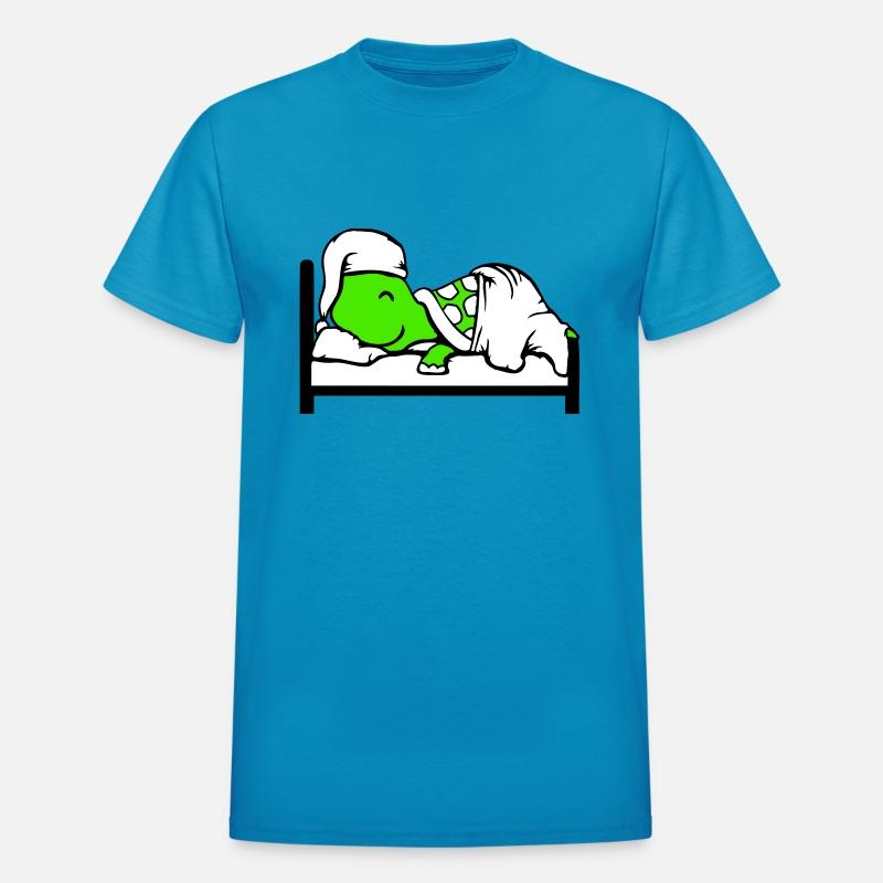 Turtle sleeps tired bed sleepyhead dreaming happy