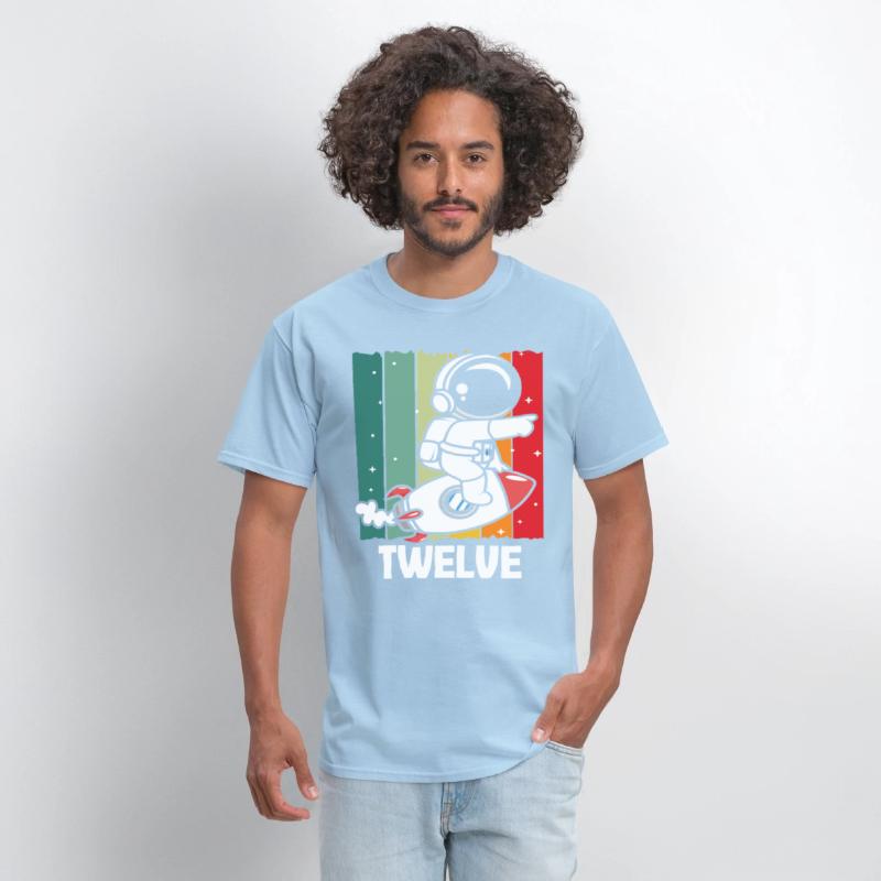 Twelve Space Adventure Astronaut Rocket