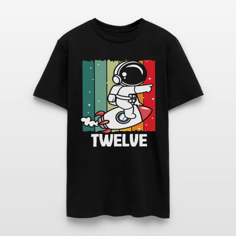 Twelve Space Adventure Astronaut Rocket