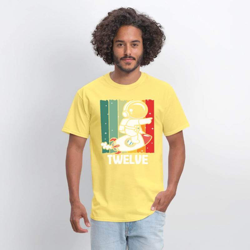 Twelve Space Adventure Astronaut Rocket