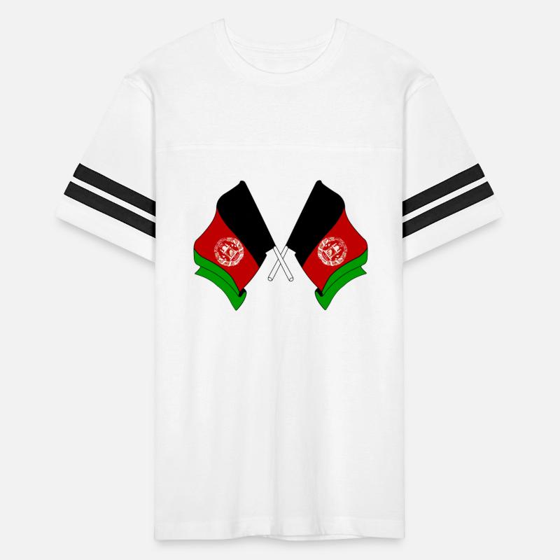 Two crossed flags Afghanistan