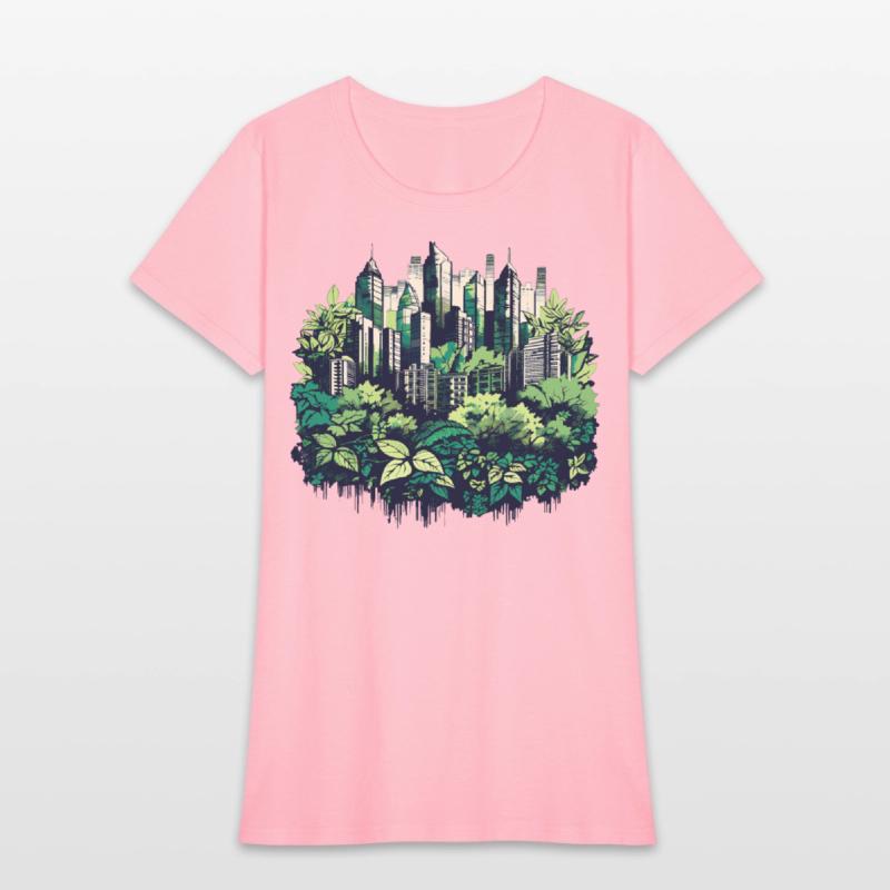 Urban jungle - skyline meets nature
