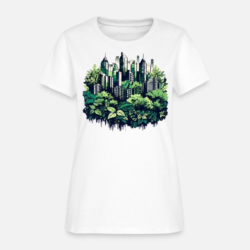 Urban jungle - skyline meets nature