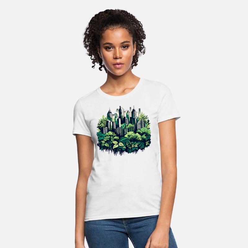 Urban jungle - skyline meets nature