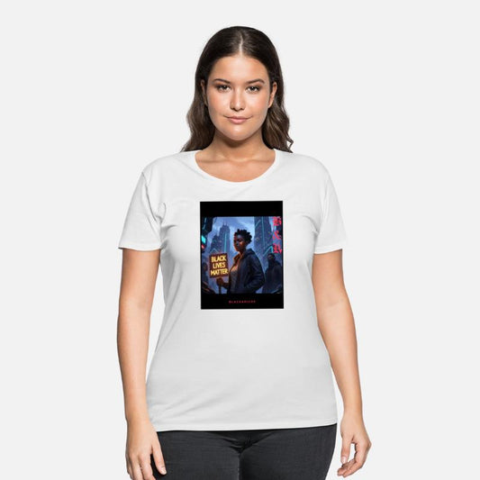 Urban Night Protest with Black Lives Matter