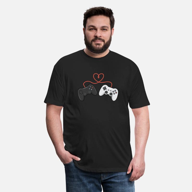Video Gamer Valentines Day Controllers Heart