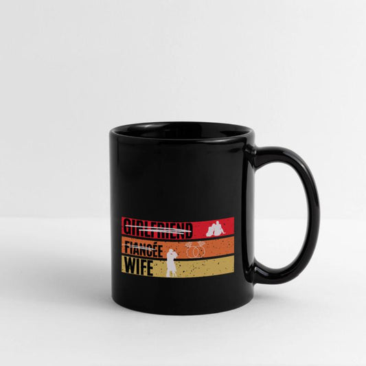 Vintage big wedding quote girlfriend fiancée wife