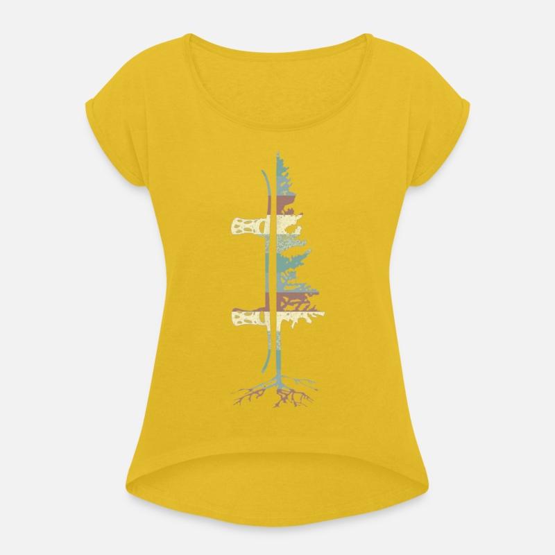 Vintage Pine Snowboard Snowboarding Gift