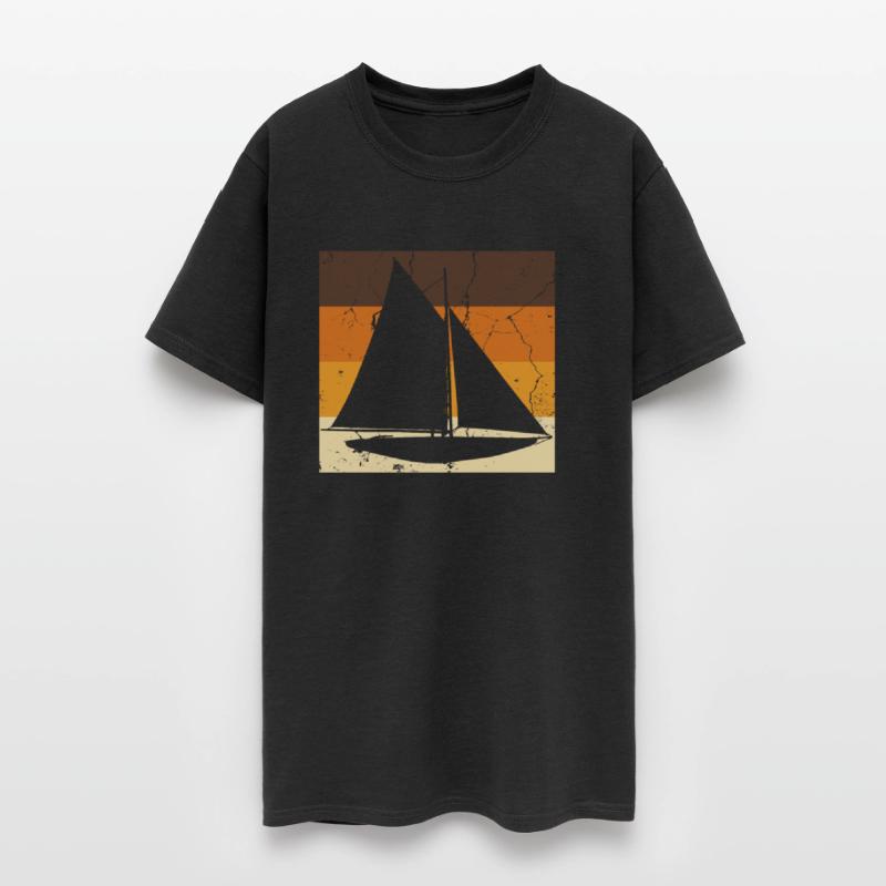 Vintage Sailboat Boat Ship Sailor Yacht Sailing