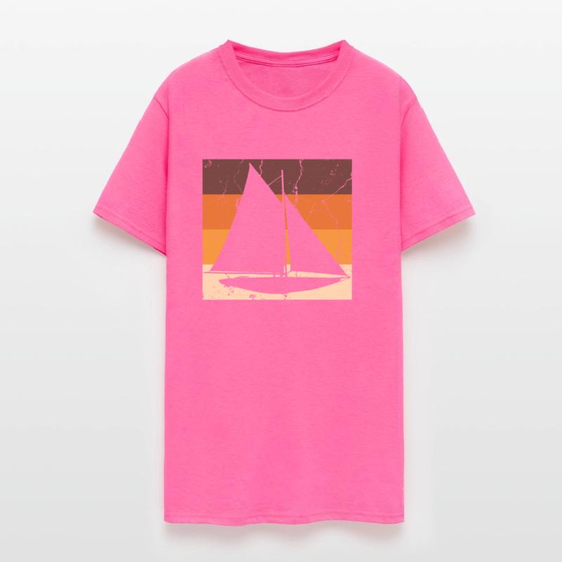 Vintage Sailboat Boat Ship Sailor Yacht Sailing