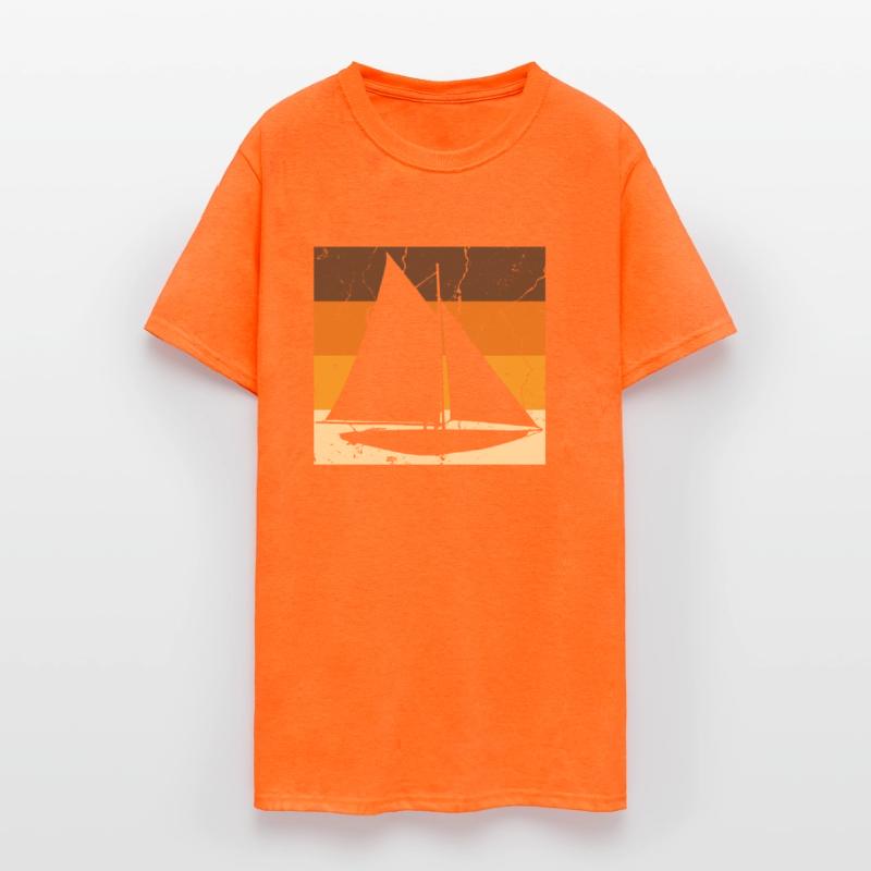 Vintage Sailboat Boat Ship Sailor Yacht Sailing