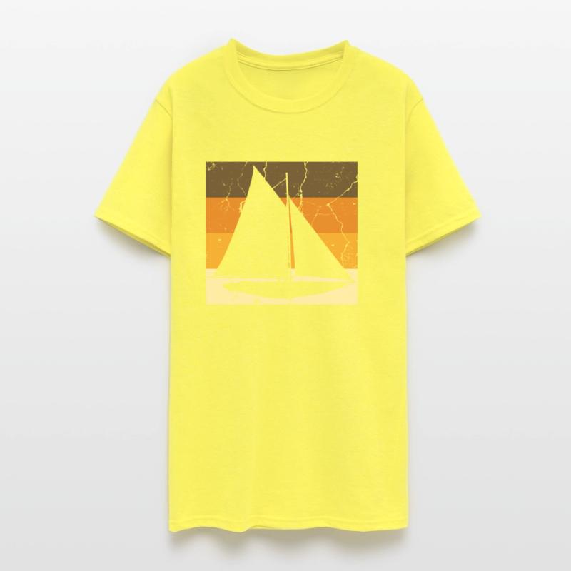 Vintage Sailboat Boat Ship Sailor Yacht Sailing