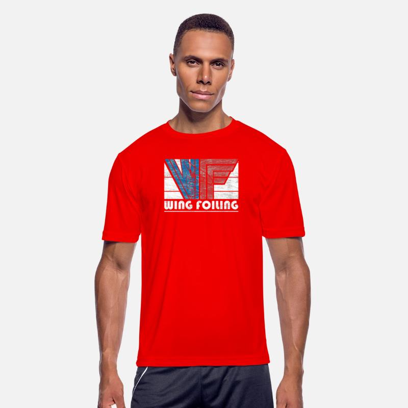 Vintage Wing Foiling Adventure Graphic