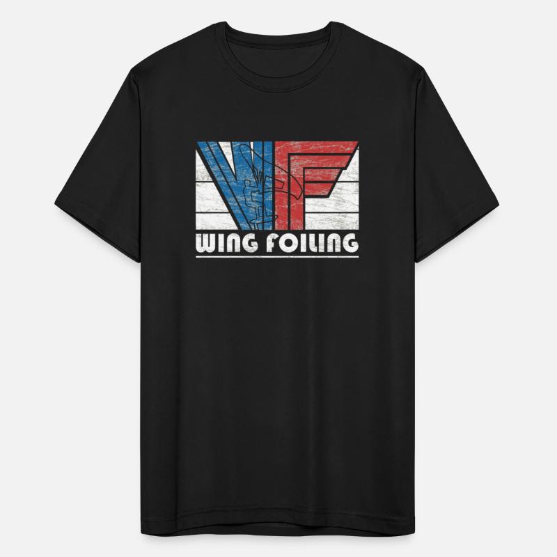 Vintage Wing Foiling Adventure Graphic