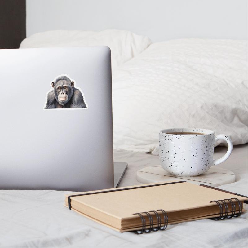 Watercolor chimpanzee monkey painting art