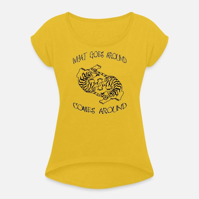 what goes around Comes Around Karma Tiger Tee