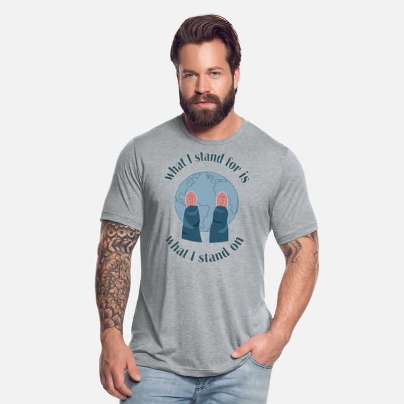 What I stand for is what I stand on. Eco-activist