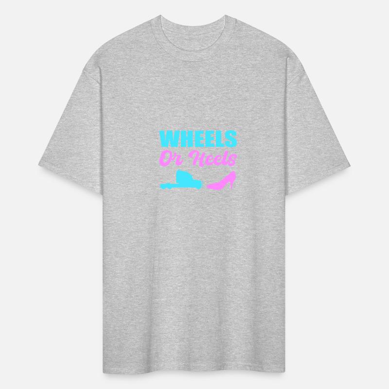 Wheels or Heels Funny Parent Gift