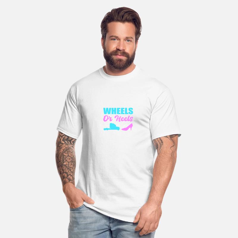 Wheels or Heels Funny Parent Gift