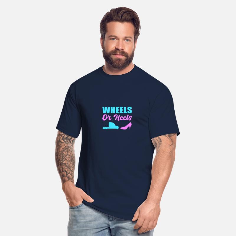 Wheels or Heels Funny Parent Gift