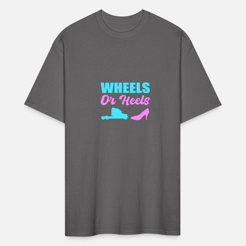 Wheels or Heels Funny Parent Gift