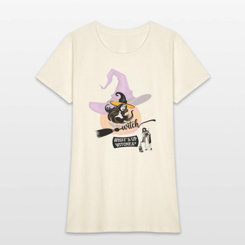 WITCH T-shirt design (halloween)