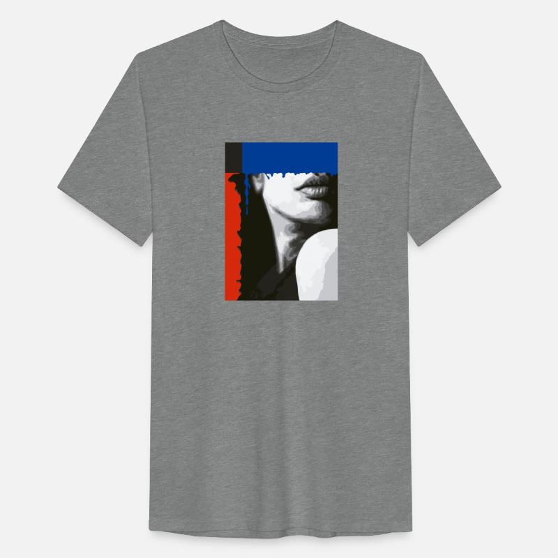 WOMAN PORTRAIT, ABSTRACT PAINTING