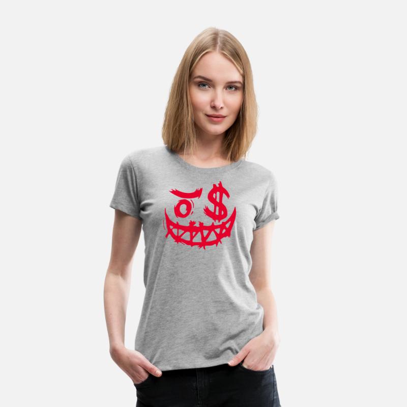 Women's Cartoon Face Tee