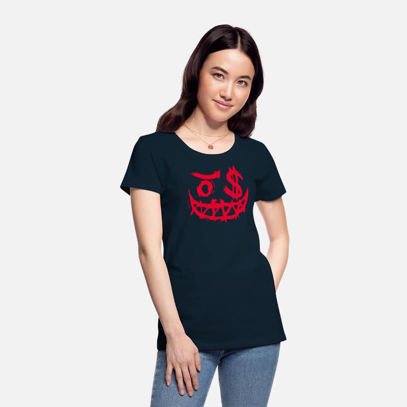 Women's Cartoon Face Tee