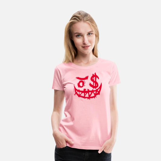 Women's Cartoon Face Tee