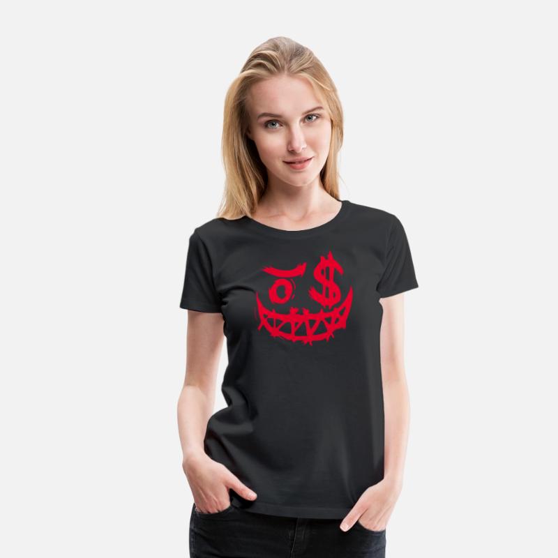 Women's Cartoon Face Tee