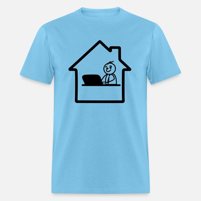 Work at home simple logo