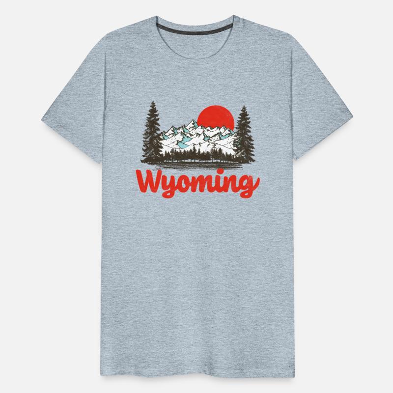 Wyoming Outdoors 80's Mountain Style