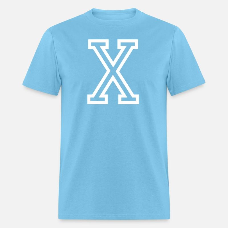 X Straight Edge X (hollow white version)