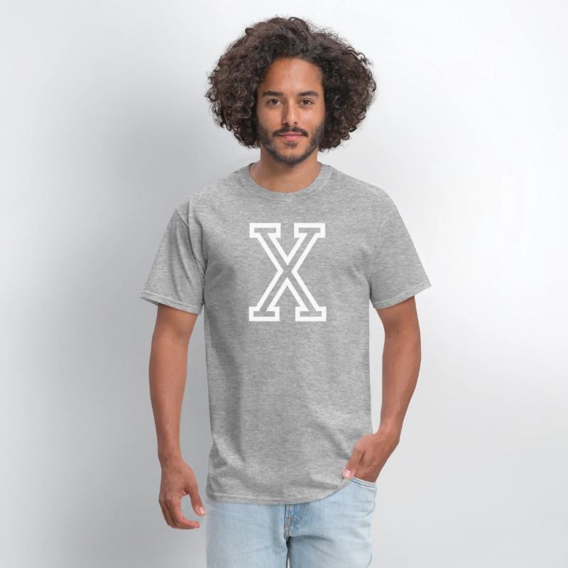 X Straight Edge X (hollow white version)