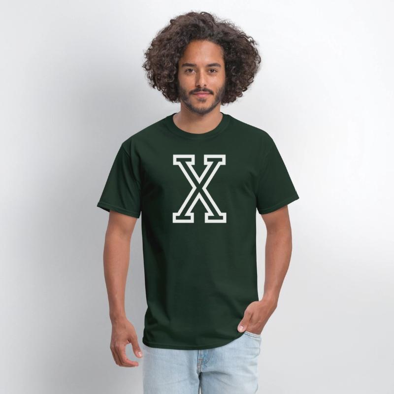 X Straight Edge X (hollow white version)