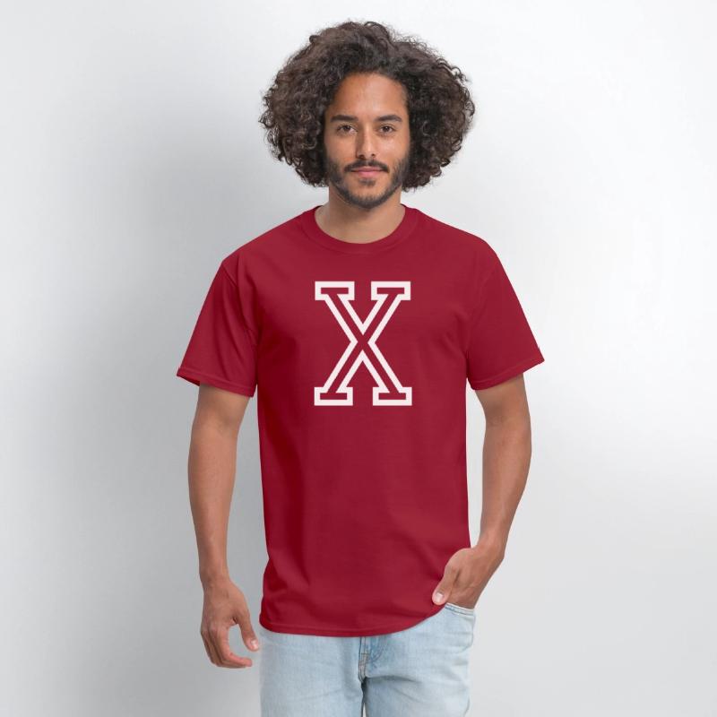 X Straight Edge X (hollow white version)