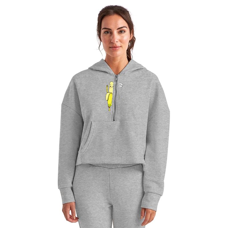 Yellow Fruit Says Hello Funny Banana Greeting Cute