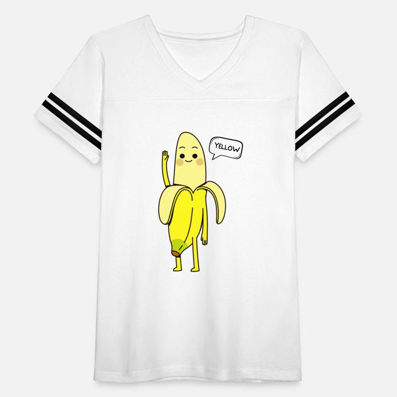 Yellow Fruit Says Hello Funny Banana Greeting Cute