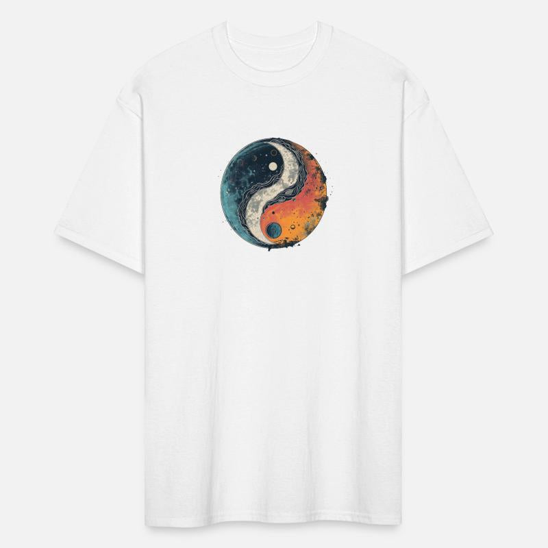 yin yang futuristic